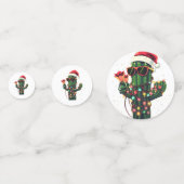 Cool Christmas Cactus with Amaryllis コンフェッティ (正面)