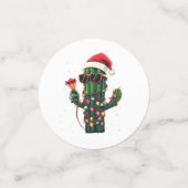 Cool Christmas Cactus with Amaryllis コンフェッティ (スモール正面)