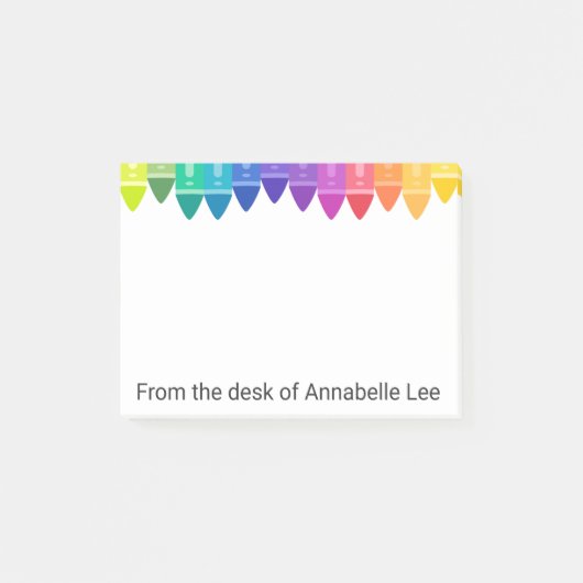 Cool Colored Crayons ポストイット (正面)