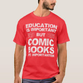 Cool Comic Book Art For Men Women Comic Book Carto Tシャツ (正面)