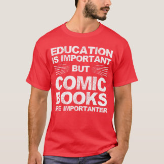 Cool Comic Book Art For Men Women Comic Book Carto Tシャツ