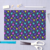 Cool comic graffiti tiled pattern  薄葉紙 (クラフト)