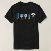 Cool Computer Geek Gift For Men Women Funny Cloud  Tシャツ (デザイン正面)