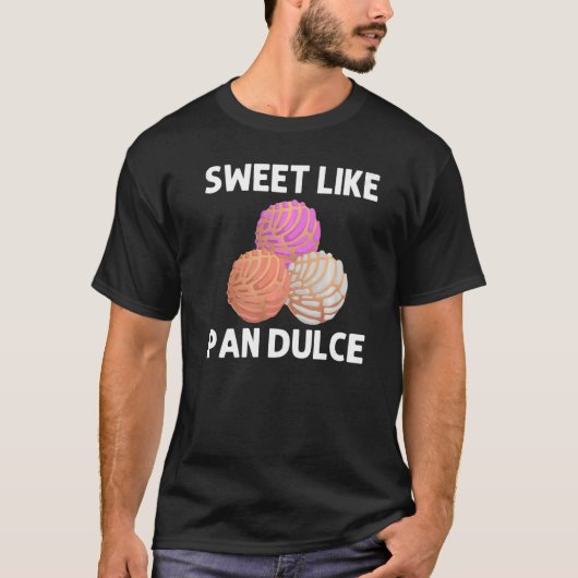 Cool Concha For Men Women Pan Dulce Latin Mexican Tシャツ (正面)