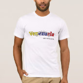 cool country flag customize men's Venezuelan 2 Tシャツ (正面)