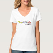 cool country flag customize women's Venezuelan 4 Tシャツ (正面)