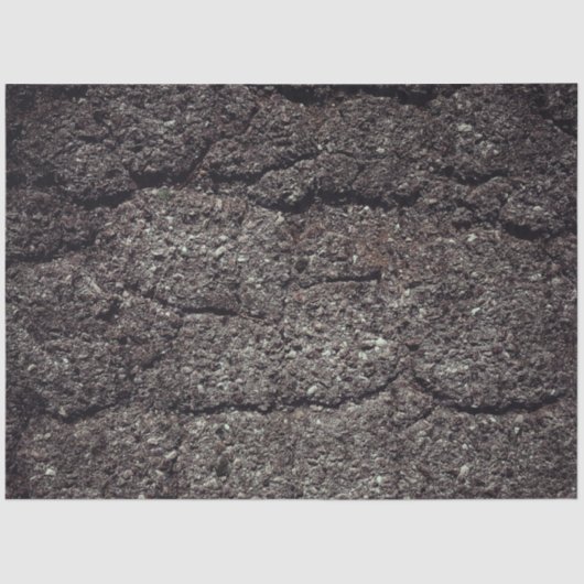 Cool Cracked asphalt road gray lines 薄葉紙 (正面)