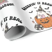 Cool Creepin’ It Real in the Classroom Teacher ラッピングペーパー (ロールコーナー)