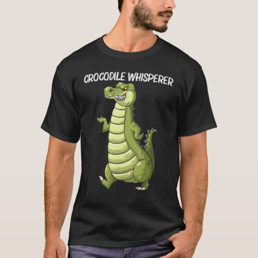Cool Crocodile For Men Women Alligator Reptile Ani Tシャツ (正面)