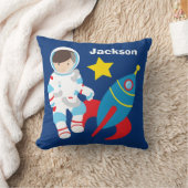 Cool Custom Astronaut Outer Space Kids クッション (ブランケット)