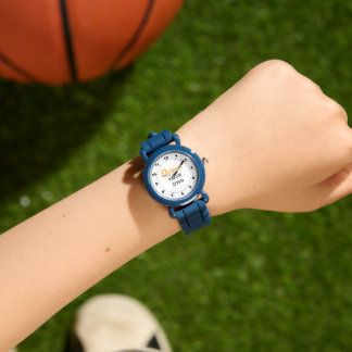 COOL! 💙 Custom Blue Kids Watch Design 腕時計