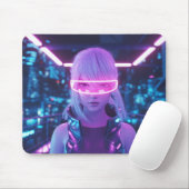 Cool Cyberpunk Anime Mousepad マウスパッド (マウス)