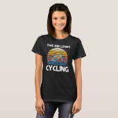Cool Cycling For Kids Boys Men Biking Bicycle Cycl Tシャツ (正面フル)