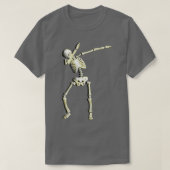 Cool Dabbing Skeleton Shirt Funny Cinco de Mayo Gi Tシャツ (デザイン正面)