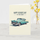 Cool Dad Coupe Fathers Day Card カード (黄色い花)