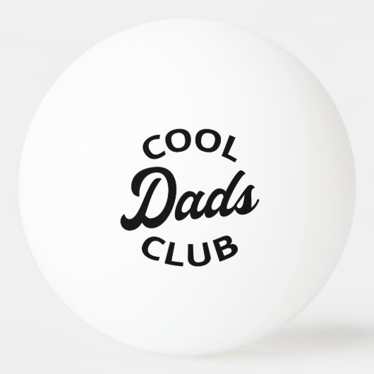 Cool Dads Club I 卓球ボール (正面)