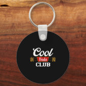 Cool Dads Club Shirt Father's Day From Daughter So キーホルダー (正面)