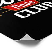 Cool Dads Club Shirt Father's Day From Daughter So ポスター (角)