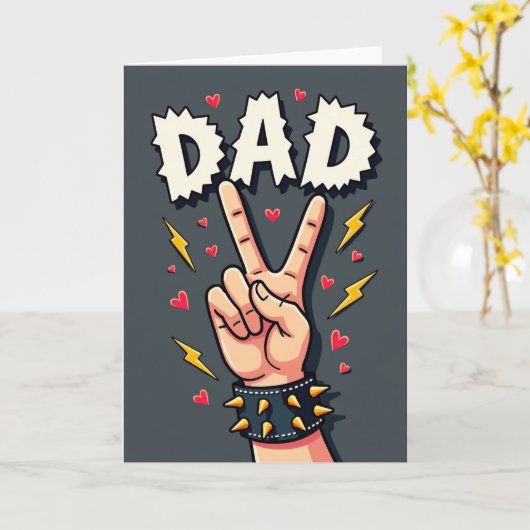 Cool Dads Victory Hand Card カード (黄色い花)