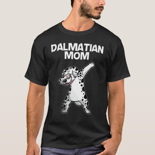 Cool Dalmatian For Mom Mother Dalmatians Hip Hop D Tシャツ (正面)