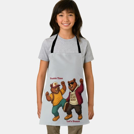 Cool Dancing Bears エプロン (インサイチュ)