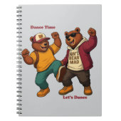 Cool Dancing Bears ノートブック (正面)