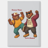 Cool Dancing Bears マグネット (正面)