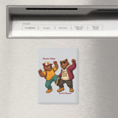 Cool Dancing Bears マグネット (インサイチュ (食洗機))