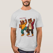 Cool Dancing Bears Tシャツ (正面)