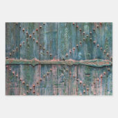 Cool decorative wooden gate ラッピングペーパーシート (正面)