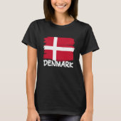 Cool Denmark Flag Tシャツ (正面)