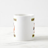 Cool Dinosaur Gamer コーヒーマグカップ (中央)