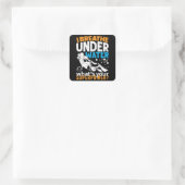 Cool Diving Design - I Breathe Under Water スクエアシール (バッグ)