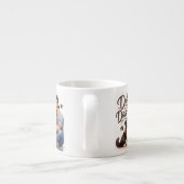 Cool Dog Dad Coffee Mug – Funny Gift for Dog Lover エスプレッソカップ (裏面)
