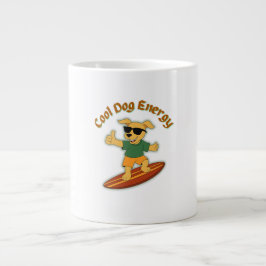 Cool Dog Energy ジャンボコーヒーマグカップ
