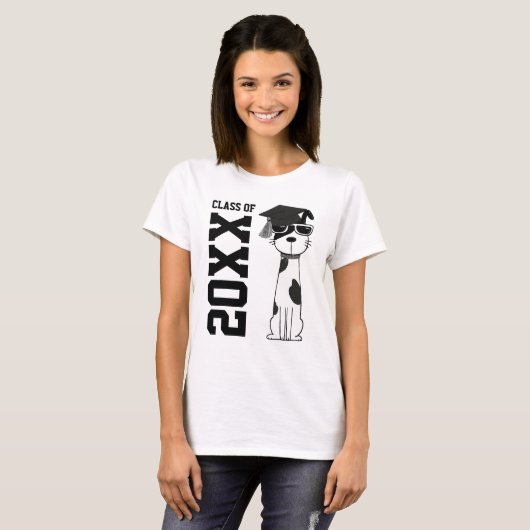 Cool Dog Graduate Tシャツ (正面フル)