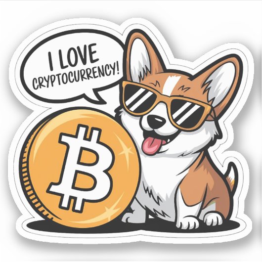 Cool Dog Graphic Unisex Ultra Cotton Tee - Perfect シール (正面)