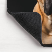 Cool Dog Sungles Bullmastiff Funny Look  マウスパッド (コーナー)