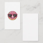 Cool Donut with Sunglasses 名刺 (正面/裏面)
