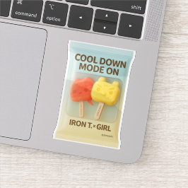 Cool Down Mode: Frozen Treat Buddies Toy Art シール