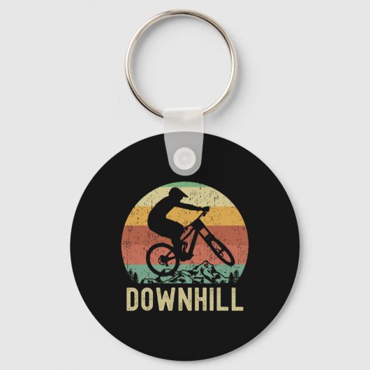 Cool Downhill Jersey, Mountain Biking, Cycling, Mo キーホルダー (正面)