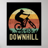 Cool Downhill Jersey, Mountain Biking, Cycling, Mo ポスター (正面)
