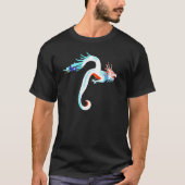 Cool Dragon Flying Mythical Creature Traditional C Tシャツ (正面)