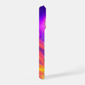 Cool Dramatic Lady Liberty Keep Calm and Sparkle iPhoneケース (右側面)