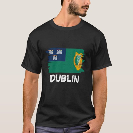 Cool Dublin Flag Tシャツ (正面)