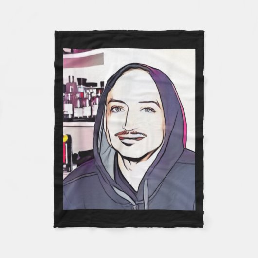 Cool Dude フリースブランケット (正面)