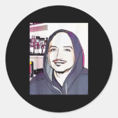 Cool Dude  ラウンドシール (正面)