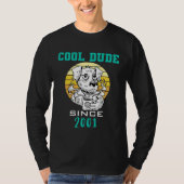 Cool dude since 2001 tシャツ (正面)
