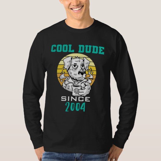 Cool dude since 2004 tシャツ (正面)