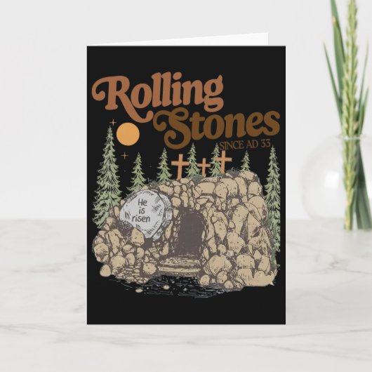 Cool Easter Bunny Face With Sungles  カード (正面)